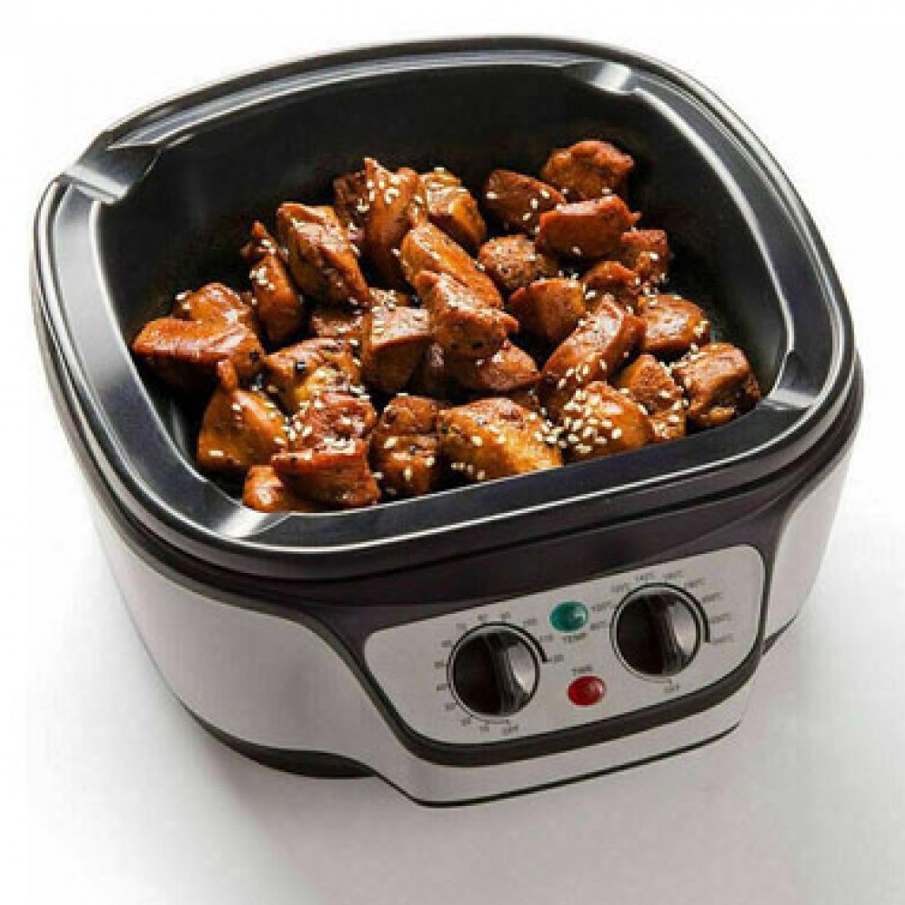 Hoomei® Πολυμάγειρας 1500W με Χωρητικότητα 5lt και με 8 Λειτουργίες Μαγειρέματος 8 σε 1 HM-5350